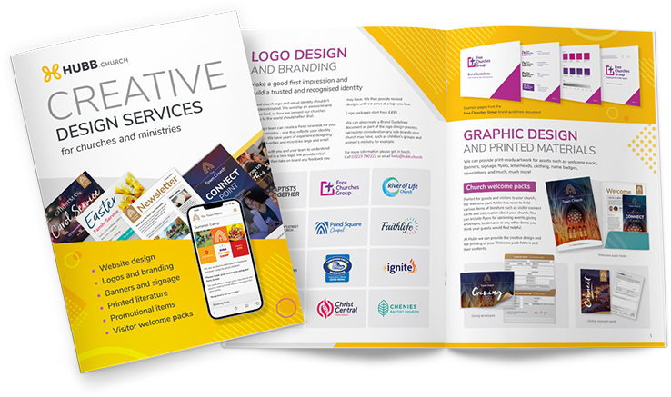 Creative Only Hubb.church : Brochure: Creative only